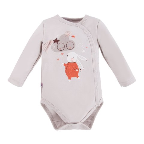 EWA 728357 MELLOW Body dł. rozpinane szare 50 EWA 728357 MELLOW Body dł. rozpinane szare 50