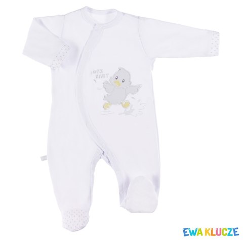 EWA 852564 NEWBORN Pajac biały 56