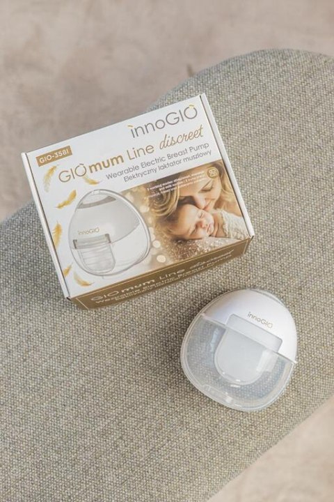 INNOGIO GIO-358I Muszlowy laktator elektryczny GIOmum Line Discreet Single INNOGIO GIO-358I Muszlowy laktator elektryczny GIOmum Line Discreet Single
