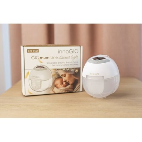 INNOGIO GIO-359I Muszlowy laktator elektryczny GIOmum Line Discreet Light Single INNOGIO GIO-359I Muszlowy laktator elektryczny GIOmum Line Discreet Light Single