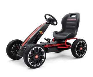 MILLY MALLY 3174 Gokart na pedały Abarth Black