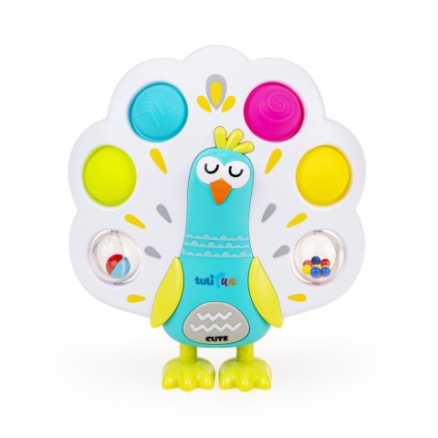TULI FUN TF 30131 Grzechoczący Paw POP IT TULI FUN TF 30131 Grzechoczący Paw POP IT