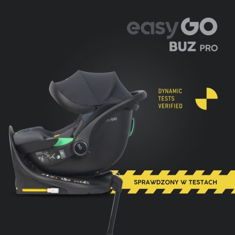 EASY GO Fotelik samochodowy BUZ PRO GRANITO EASY GO Fotelik samochodowy BUZ PRO GRANITO