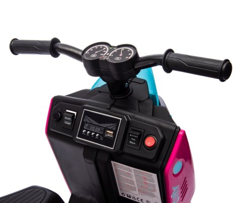 MILLY MALLY 5745 Pojazd na akumulator Sukuter City Pink MILLY MALLY 5745 Pojazd na akumulator Sukuter City Pink