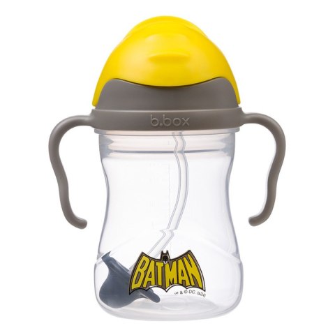 B.BOX BB00900 Bidon ze słomką 240 ml Batman B.BOX BB00900 Bidon ze słomką 240 ml Batman