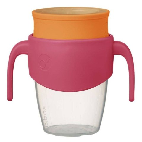 B.BOX BB200134 Kubek 360 do nauki picia - kubek treningowy niekapek Strawberry shake B.BOX BB200134 Kubek 360 do nauki picia - kubek treningowy niekapek Strawberry shake