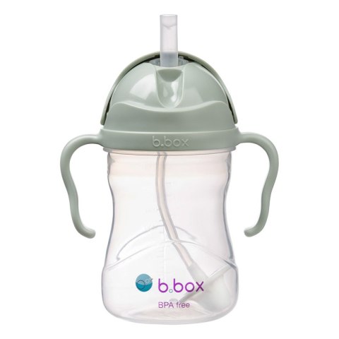 B.BOX BB200210 Bidon ze słomką 240 ml sage B.BOX BB200210 Bidon ze słomką 240 ml sage