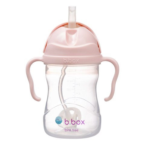 B.BOX BB200211 Bidon ze słomką 240 ml różowy blush B.BOX BB200211 Bidon ze słomką 240 ml różowy blush