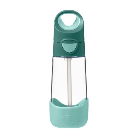 B.BOX BB500307 Butelka tritanowa ze słomką 450 ml Emerald Forest B.BOX BB500307 Butelka tritanowa ze słomką 450 ml Emerald Forest