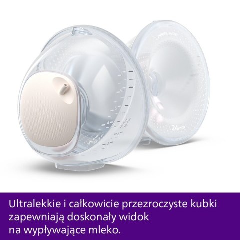AVENT SCF532/11 Elektryczny podwójny laktator samonośny