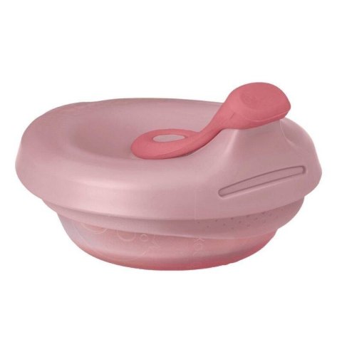 B.BOX BB100111 fill+feed Silikonowa miseczka z pokrywką do karmienia Blush B.BOX BB100111 fill+feed Silikonowa miseczka z pokrywką do karmienia Blush