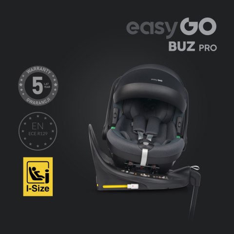 EASY GO Fotelik samochodowy BUZ PRO GRANITO EASY GO Fotelik samochodowy BUZ PRO GRANITO