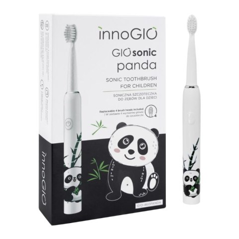 INNOGIO GIO-460PANDA Soniczna szczoteczka + wymienne główki GIO-BH2 GRATIS INNOGIO GIO-460PANDA Soniczna szczoteczka + wymienne główki GIO-BH2 GRATIS