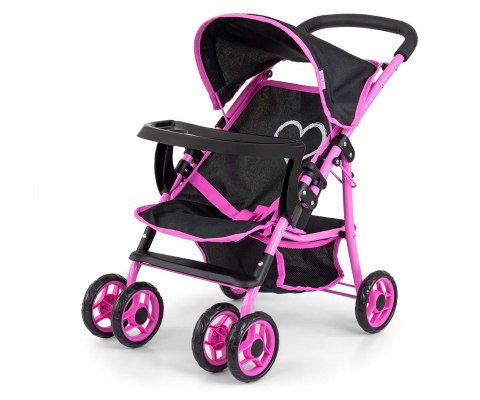 MILLY MALLY 5520 Wózek dla lalek Kate Prestige Black MILLY MALLY 5520 Wózek dla lalek Kate Prestige Black