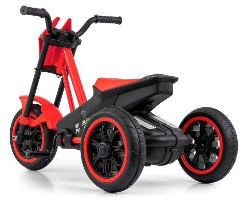 MILLY MALLY 5719 Gokart na pedały Rider Red