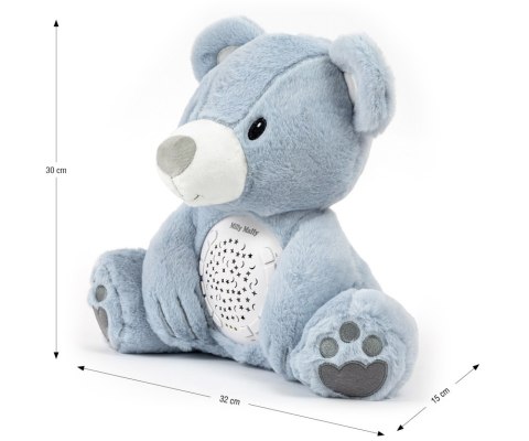 MILLY MALLY Zabawka pluszowa z projektorem Milly Bear Blue MILLY MALLY Zabawka pluszowa z projektorem Milly Bear Blue
