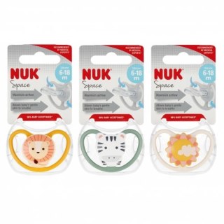 NUK 736322 Smoczek uspokajający 6-18 m SPACE