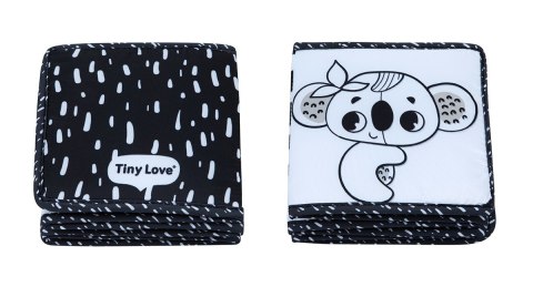 TINY LOVE TL11189000 Moja pierwsza książeczka edukacyjna DECOR czarno/biała