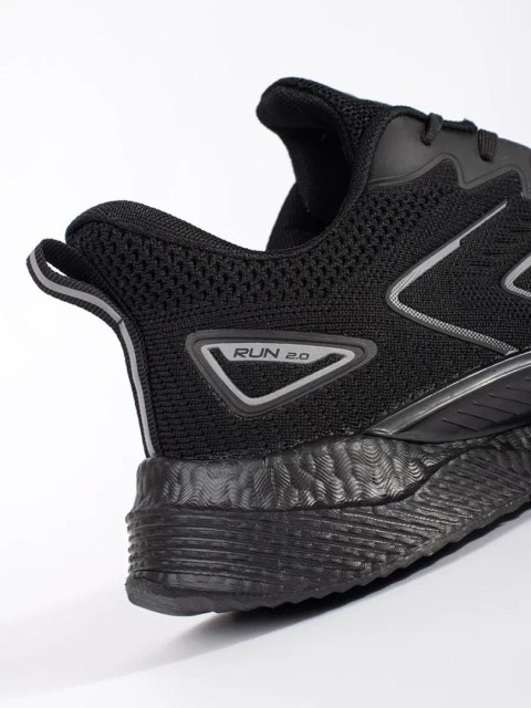 Czarne buty męskie sportowe - 43