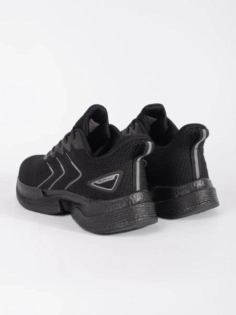 Czarne buty męskie sportowe - 45