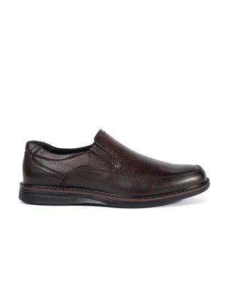 Eleganckie brązowe męskie półbuty - 41