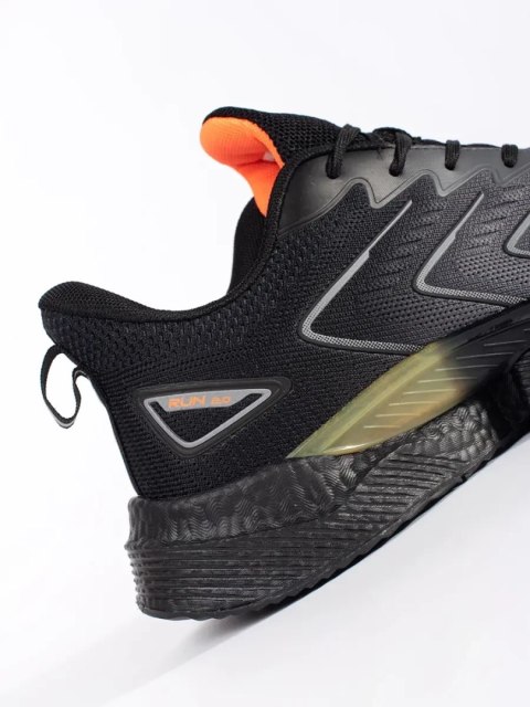 Szaro-czarne męskie buty sportowe - 42 Szaro-czarne męskie buty sportowe - 42