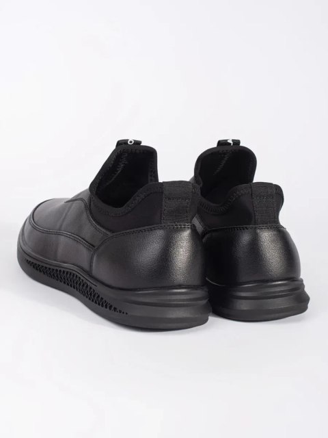 Wsuwane buty męskie z imitacji skóry - 42 Wsuwane buty męskie z imitacji skóry - 42