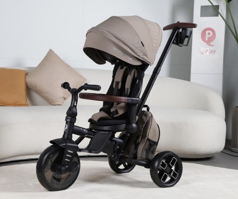 MILLY MALLY 6302 Qplay Rowerek Trójkołowy Comfo Max Coffe