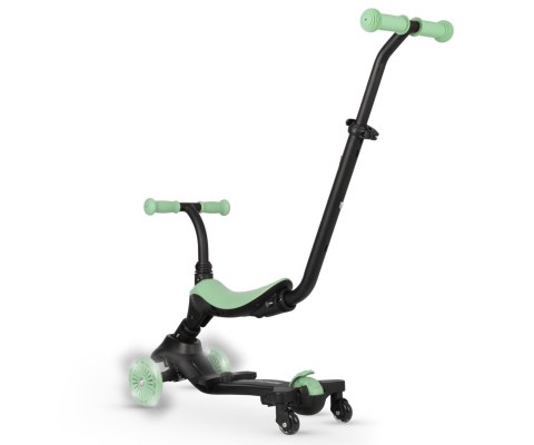 MILLY MALLY 6309 Qplay Hulajnoga Sema Evo 3w1 Green