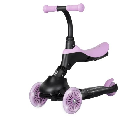 MILLY MALLY 6313 Qplay Hulajnoga Sema Evo 3w1 Violet