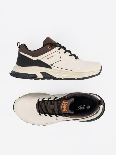 Beżowe buty męskie sportowe - 43