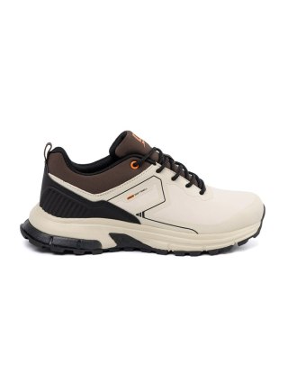 Beżowe buty męskie sportowe - 44