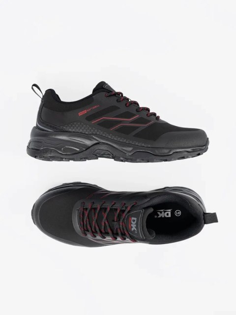 Buty sportowe z czerwonymi wstawkami DK - 43 Buty sportowe z czerwonymi wstawkami DK - 43