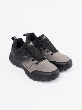 Buty trekkingowe szaro-czarne DK - 41