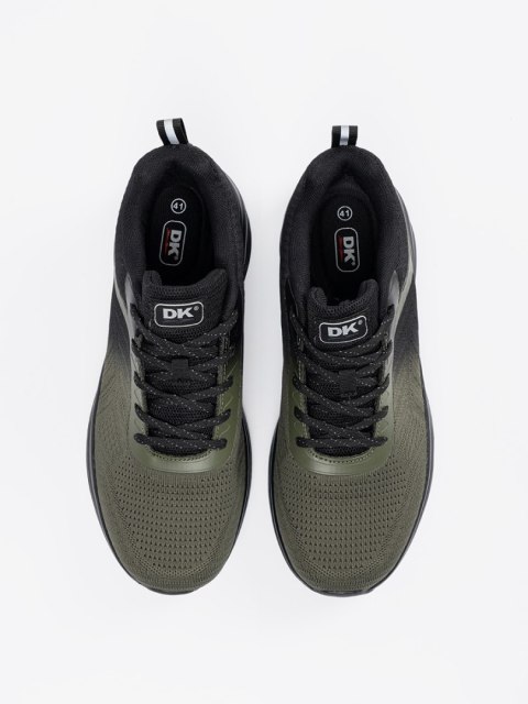 Ciemnozielone lekkie buty sportowe męskie - 42 Ciemnozielone lekkie buty sportowe męskie - 42
