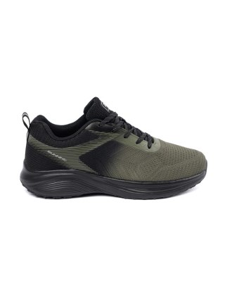 Ciemnozielone lekkie buty sportowe męskie - 43