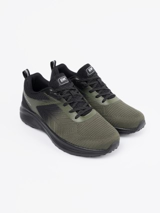 Ciemnozielone lekkie buty sportowe męskie - 43