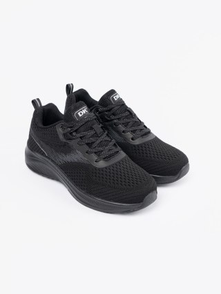 Czarne lekkie buty męskie sportowe - 42