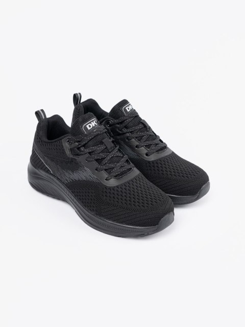 Czarne lekkie buty męskie sportowe - 44 Czarne lekkie buty męskie sportowe - 44