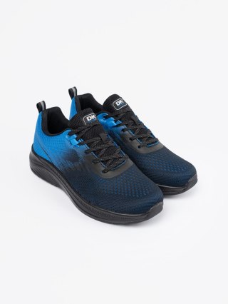 Czarno granatowe buty sportowe męskie - 42