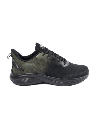 Czarno zielone buty męskie sportowe - 45