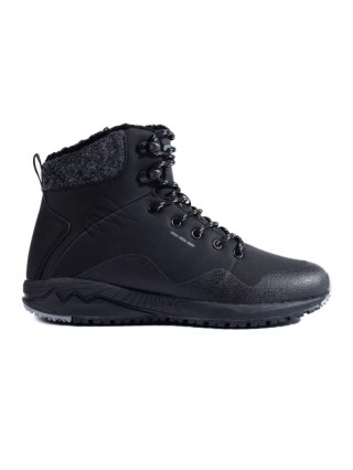 Czarne wysokie buty trekkingowe damskie z ociepleniem shelovet - 39