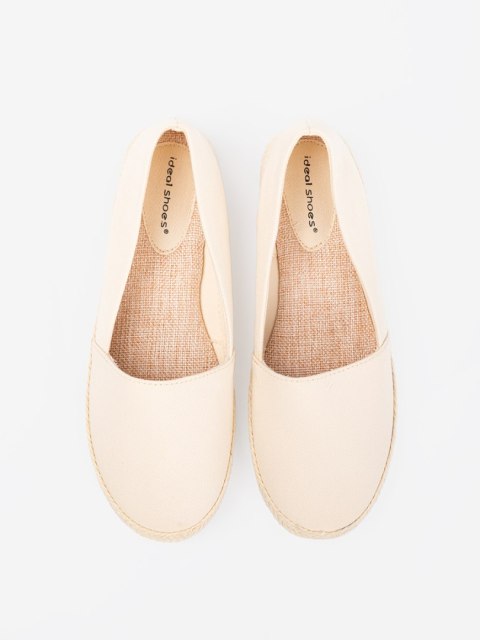 Espadryle damskie beżowe - 38 Espadryle damskie beżowe - 38
