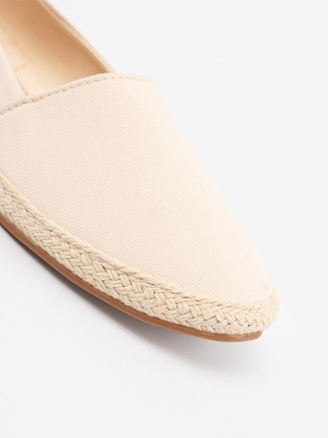 Espadryle damskie beżowe - 38 Espadryle damskie beżowe - 38
