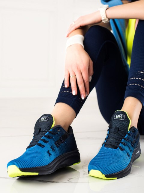 Lekkie buty sportowe damskie DK niebieskie fitness - 40