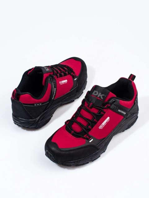 Męskie buty trekkingowe DK bordowe Aqua Softshell - 44 Męskie buty trekkingowe DK bordowe Aqua Softshell - 44