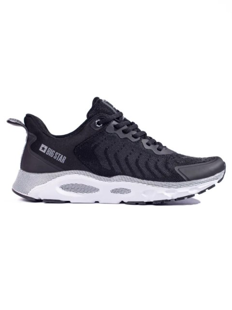 Męskie czarne buty sportowe BIG STAR LL174096 Memory Foam - 43 Męskie czarne buty sportowe BIG STAR LL174096 Memory Foam - 43