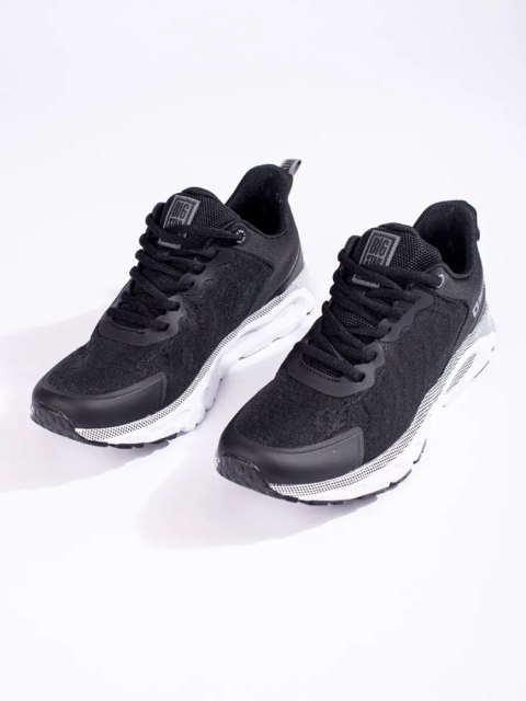 Męskie czarne buty sportowe BIG STAR LL174096 Memory Foam - 43 Męskie czarne buty sportowe BIG STAR LL174096 Memory Foam - 43