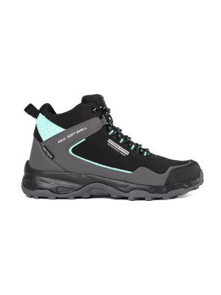 Wysokie buty trekkingowe męskie DK z protektorem Softshell - 41