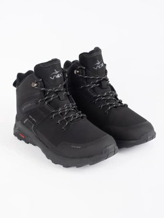 Czarne buty trekkingowe męskie - 42